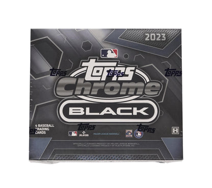 2023 Topps Chrome Black Baseball Hobby Box - Columbia Hobby - Sports Card Boxes - Toploaders - Card Savers
