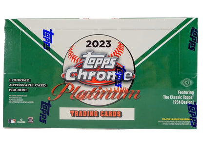 2023 Topps Chrome Platinum Anniversary Baseball Hobby Box - Columbia Hobby - Sports Card Boxes - Toploaders - Card Savers