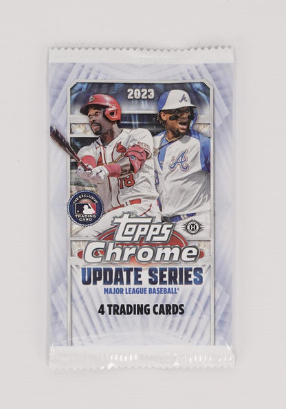 2023 Topps Chrome Update Series Baseball Hobby Box - Columbia Hobby - Sports Card Boxes - Toploaders - Card Savers