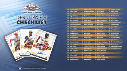 2023 Topps Chrome Update Series Baseball Hobby Box - Columbia Hobby - Sports Card Boxes - Toploaders - Card Savers