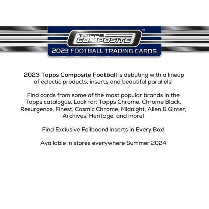 2023 Topps Composite Football Blaster - Columbia Hobby - Sports Card Boxes - Toploaders - Card Savers