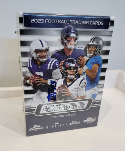2023 Topps Composite Football Blaster - Columbia Hobby - Sports Card Boxes - Toploaders - Card Savers