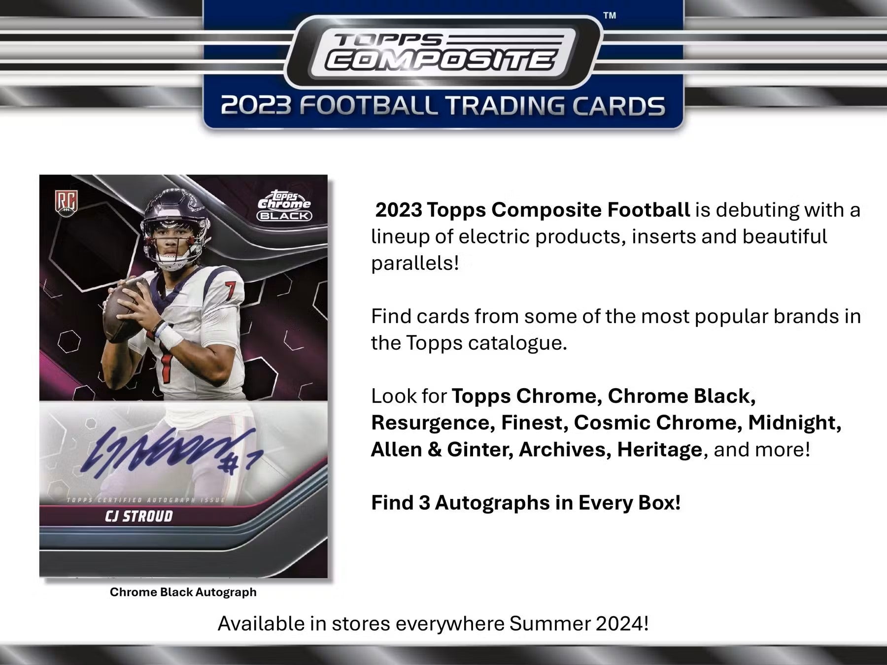 2023 Topps Composite Football Hobby Box - Columbia Hobby - Sports Card Boxes - Toploaders - Card Savers