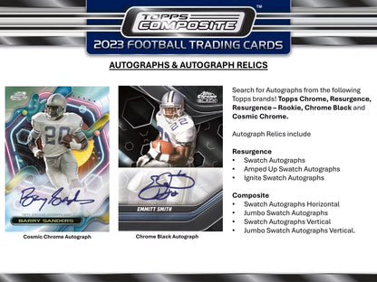 2023 Topps Composite Football Hobby Box - Columbia Hobby - Sports Card Boxes - Toploaders - Card Savers