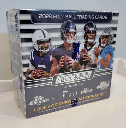2023 Topps Composite Football Mega - Columbia Hobby - Sports Card Boxes - Toploaders - Card Savers