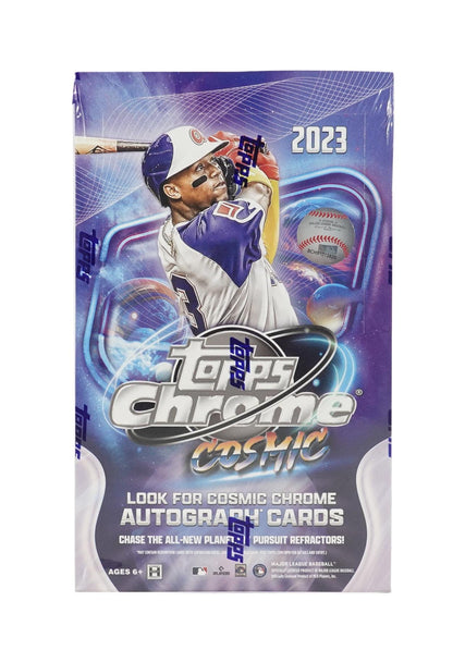2023 Topps Cosmic Chrome Baseball Hobby Box - Columbia Hobby - Sports Card Boxes - Toploaders - Card Savers