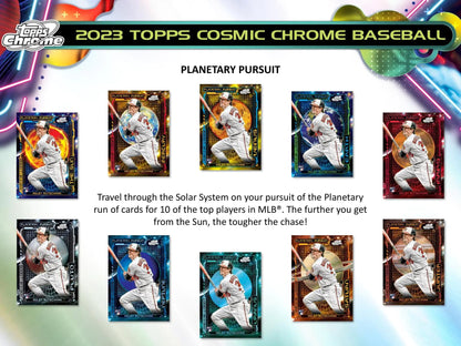 2023 Topps Cosmic Chrome Baseball Hobby Box - Columbia Hobby - Sports Card Boxes - Toploaders - Card Savers