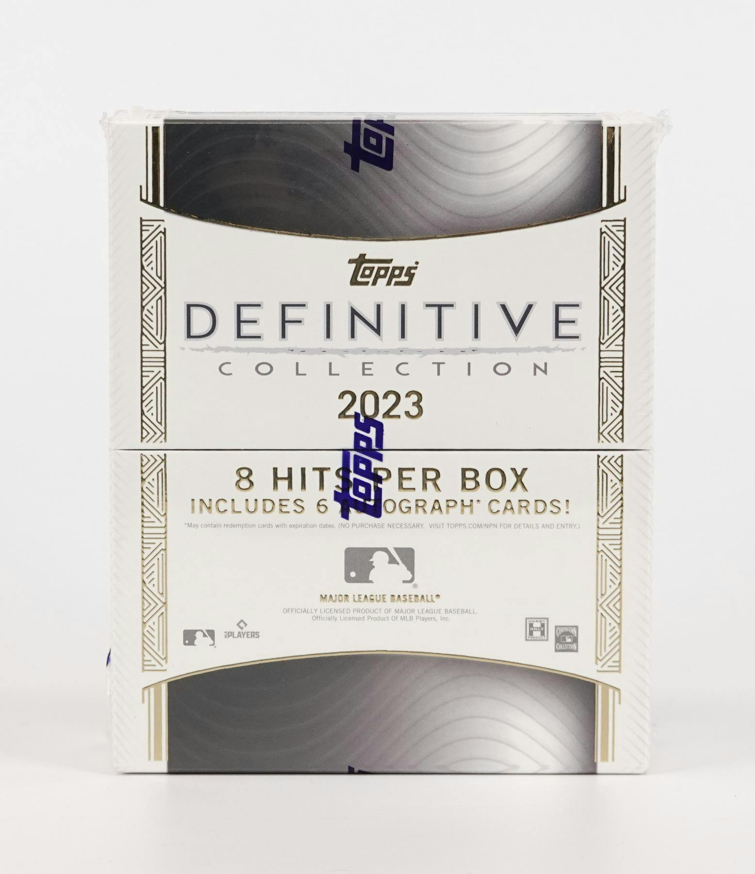 2023 Topps Definitive Baseball Hobby Case (3 - Boxes) - Columbia Hobby - Sports Card Boxes - Toploaders - Card Savers