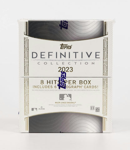 2023 Topps Definitive Baseball Hobby Case (3 - Boxes) - Columbia Hobby - Sports Card Boxes - Toploaders - Card Savers