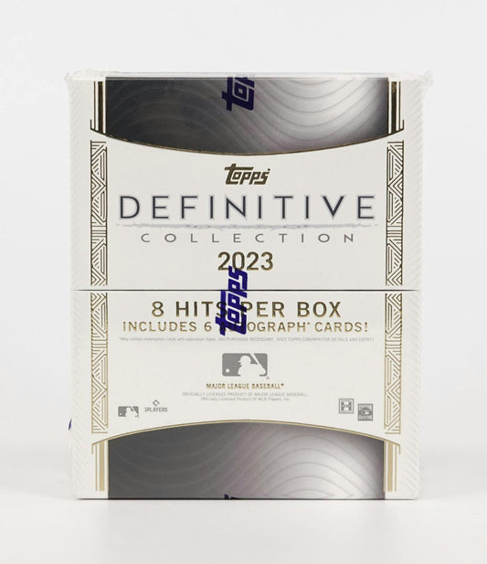 2023 Topps Definitive Baseball Hobby Case (3 - Boxes) - Columbia Hobby - Sports Card Boxes - Toploaders - Card Savers