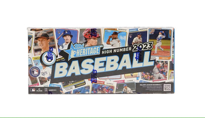 2023 Topps Heritage High Number Baseball Hobby Box - Columbia Hobby - Sports Card Boxes - Toploaders - Card Savers