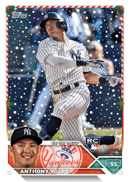 2023 Topps Holiday Baseball Mega Box - Columbia Hobby - Sports Card Boxes - Toploaders - Card Savers