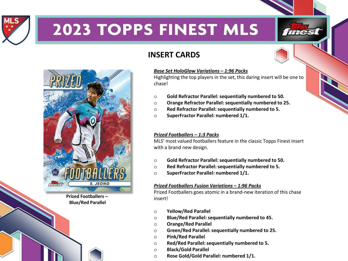 2023 Topps MLS Major League Soccer Finest Soccer Hobby Box - Columbia Hobby - Sports Card Boxes - Toploaders - Card Savers