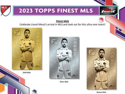 2023 Topps MLS Major League Soccer Finest Soccer Hobby Box - Columbia Hobby - Sports Card Boxes - Toploaders - Card Savers