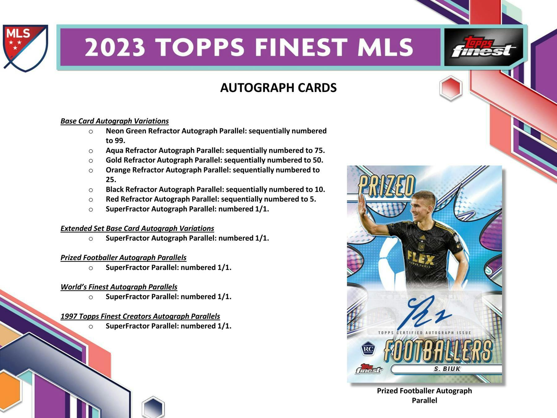 2023 Topps MLS Major League Soccer Finest Soccer Hobby Box - Columbia Hobby - Sports Card Boxes - Toploaders - Card Savers