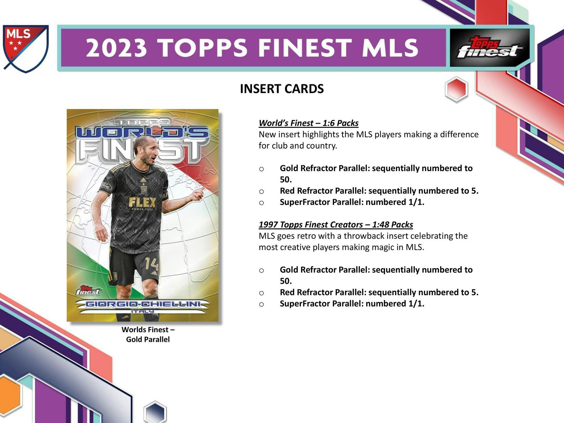 2023 Topps MLS Major League Soccer Finest Soccer Hobby Box - Columbia Hobby - Sports Card Boxes - Toploaders - Card Savers