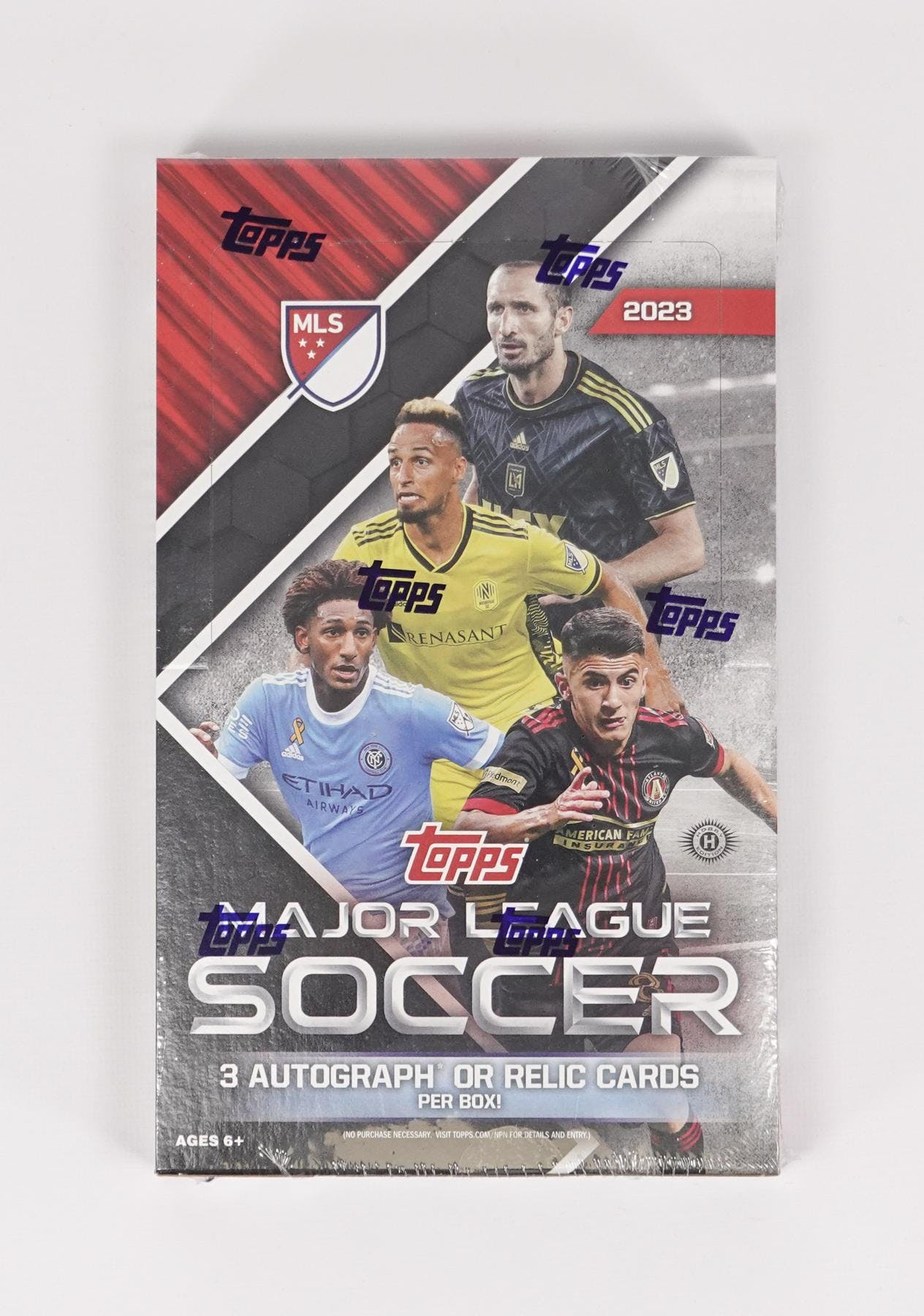 2023 Topps MLS Major League Soccer Hobby Box - Columbia Hobby - Sports Card Boxes - Toploaders - Card Savers