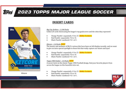 2023 Topps MLS Major League Soccer Hobby Box - Columbia Hobby - Sports Card Boxes - Toploaders - Card Savers