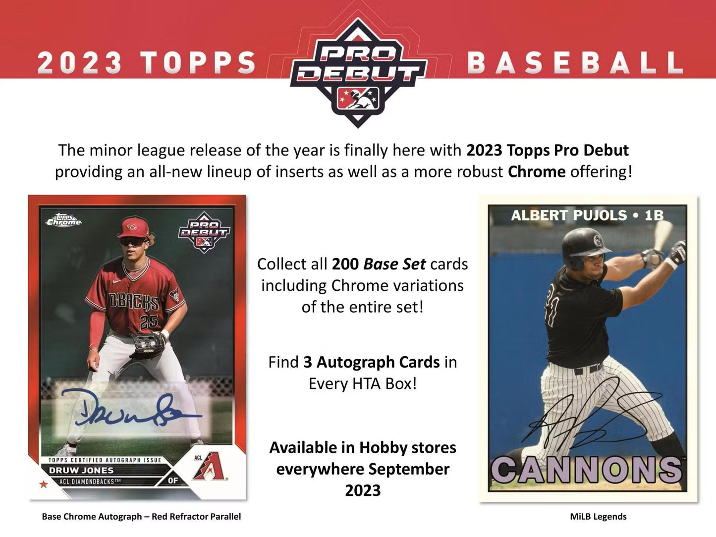 2023 Topps Pro Debut Baseball Jumbo Box - Columbia Hobby - Sports Card Boxes - Toploaders - Card Savers