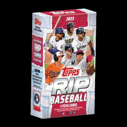 2023 Topps Rip Baseball Box - Columbia Hobby - Sports Card Boxes - Toploaders - Card Savers