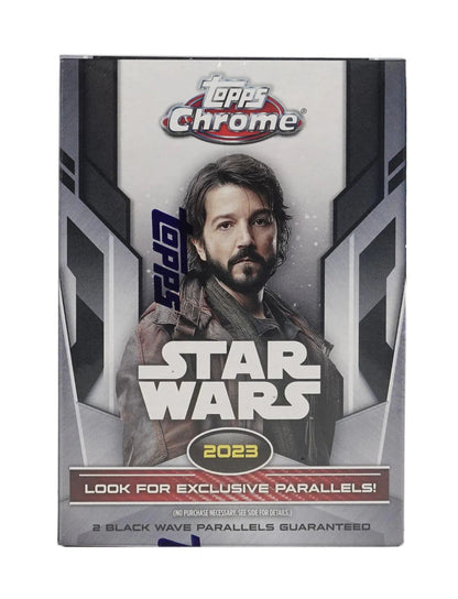 2023 Topps Star Wars Chrome 10 - Pack Blaster Box - Columbia Hobby - Sports Card Boxes - Toploaders - Card Savers