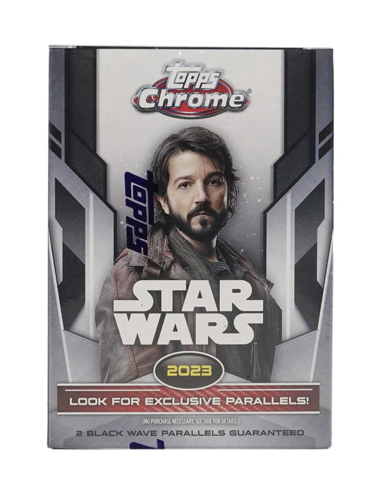 2023 Topps Star Wars Chrome 10 - Pack Blaster Box - Columbia Hobby - Sports Card Boxes - Toploaders - Card Savers