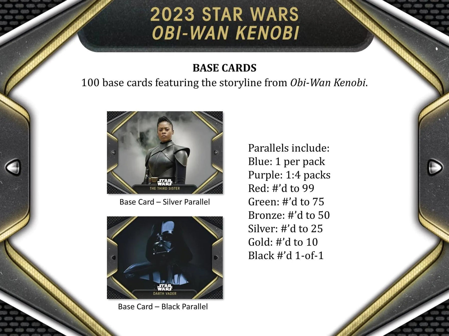 2023 Topps Star Wars Obi - Wan 10 - Pack Blaster Box - Columbia Hobby - Sports Card Boxes - Toploaders - Card Savers