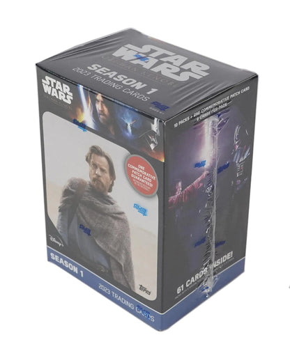 2023 Topps Star Wars Obi - Wan 10 - Pack Blaster Box - Columbia Hobby - Sports Card Boxes - Toploaders - Card Savers