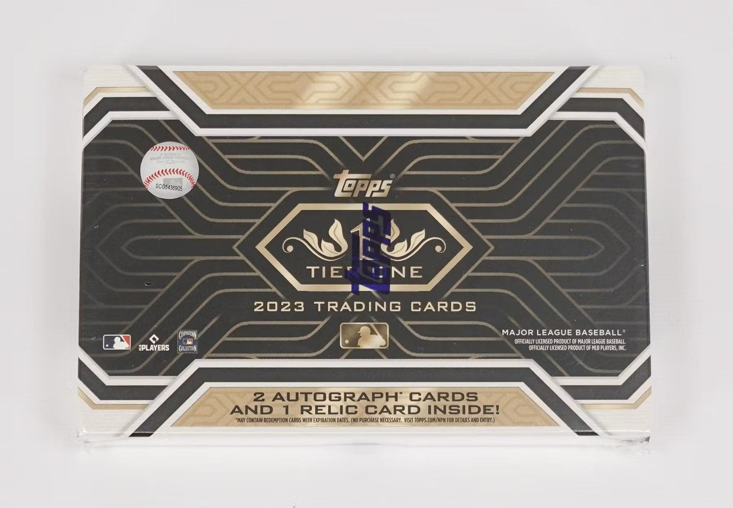 2023 Topps Tier One Baseball Hobby Box - Columbia Hobby - Sports Card Boxes - Toploaders - Card Savers