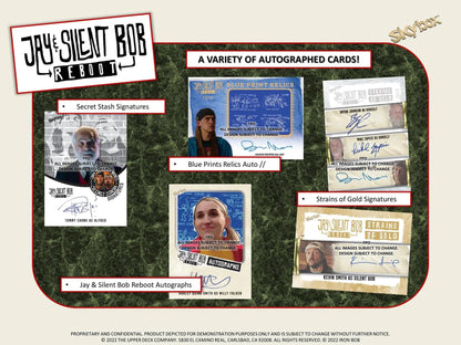 2023 Upper Deck Jay & Silent Bob Reboot Hobby Box - Columbia Hobby - Sports Card Boxes - Toploaders - Card Savers