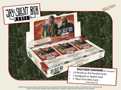 2023 Upper Deck Jay & Silent Bob Reboot Hobby Box - Columbia Hobby - Sports Card Boxes - Toploaders - Card Savers