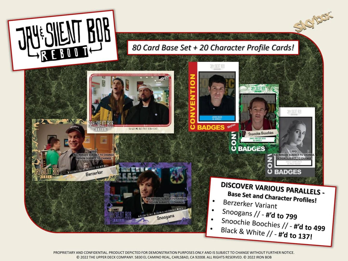 2023 Upper Deck Jay & Silent Bob Reboot Hobby Box - Columbia Hobby - Sports Card Boxes - Toploaders - Card Savers
