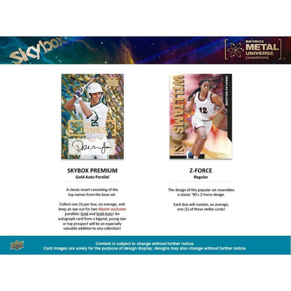 2023 Upper Deck Skybox Metal Universe Champions Blaster - Columbia Hobby - Sports Card Boxes - Toploaders - Card Savers