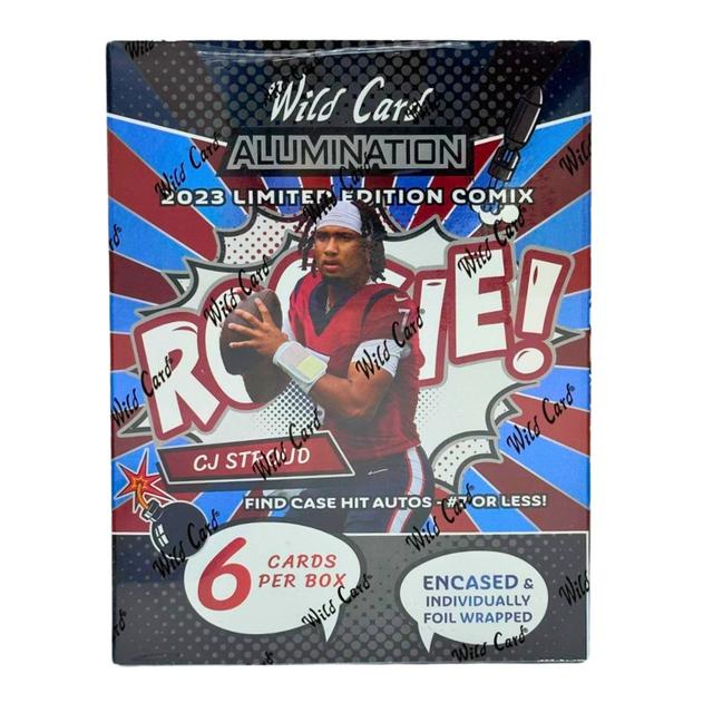 2023 Wild Card Alumination CJ Stroud Rookie COMIX Hobby Box - Columbia Hobby - Sports Card Boxes - Toploaders - Card Savers