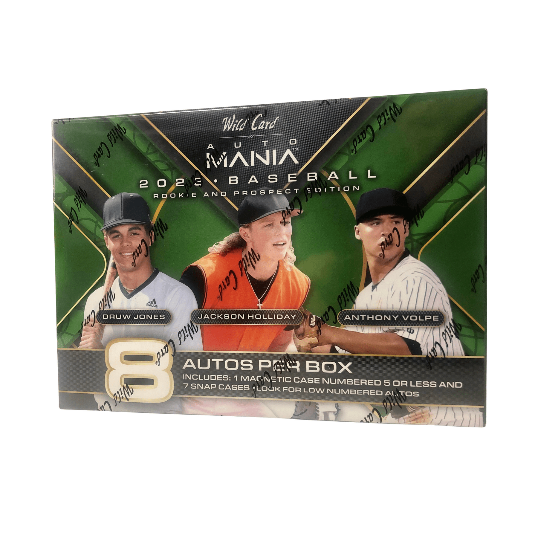 2023 Wild Card Auto Mania Rookie & Prospect Edition Baseball Hobby Box - Columbia Hobby - Sports Card Boxes - Toploaders - Card Savers