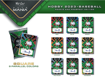 2023 Wild Card Auto Mania Rookie & Prospect Edition Baseball Hobby Box - Columbia Hobby - Sports Card Boxes - Toploaders - Card Savers