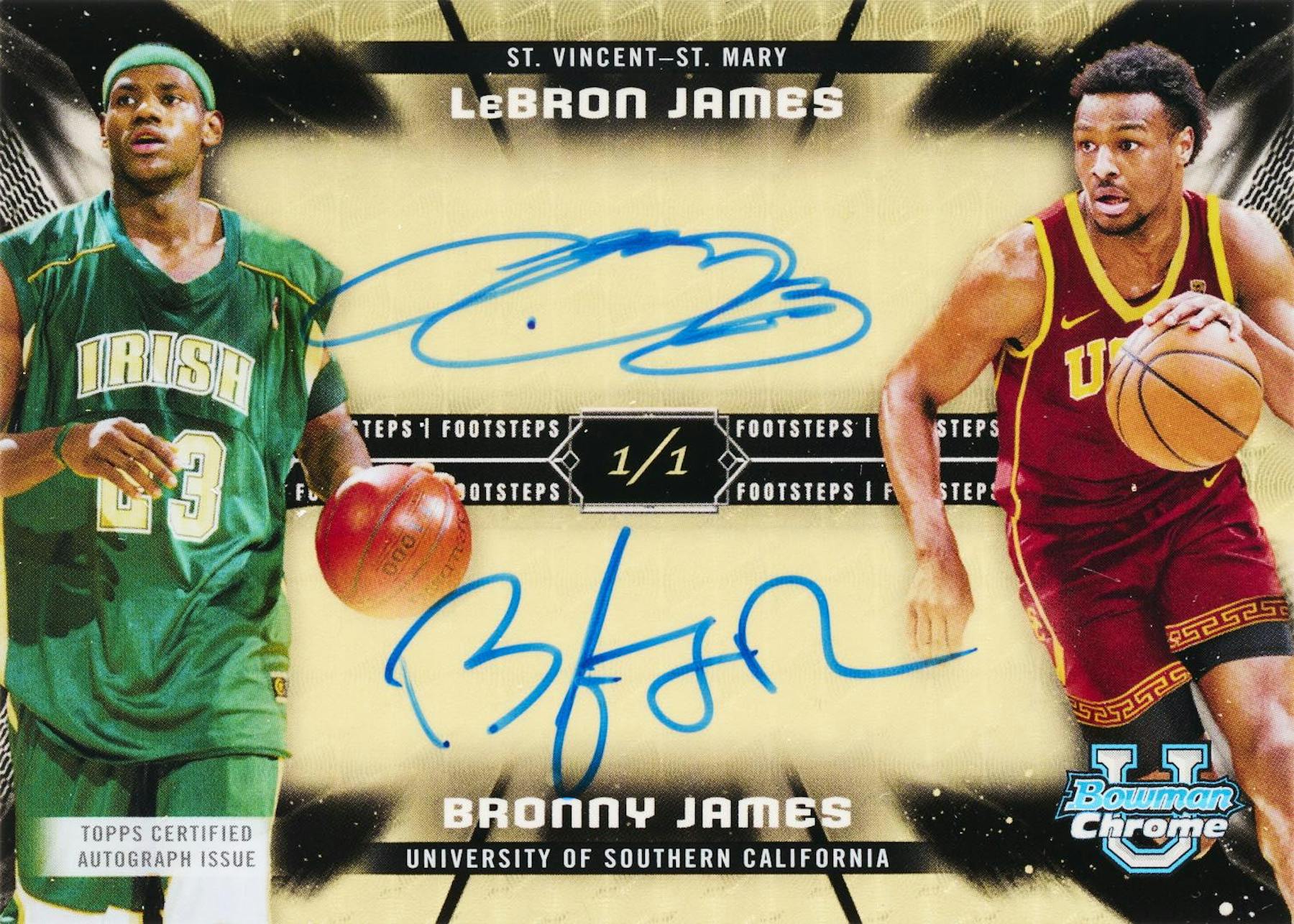 2023/24 Bowman University Chrome Basketball Hobby Box - Columbia Hobby - Sports Card Boxes - Toploaders - Card Savers