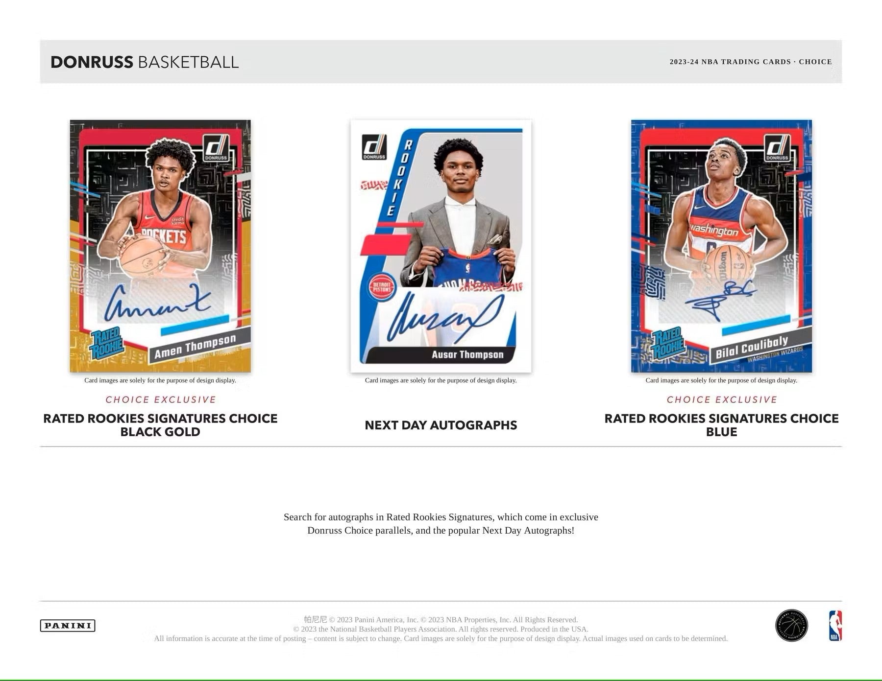 2023/24 Panini Donruss Basketball Choice Box - Columbia Hobby - Sports Card Boxes - Toploaders - Card Savers