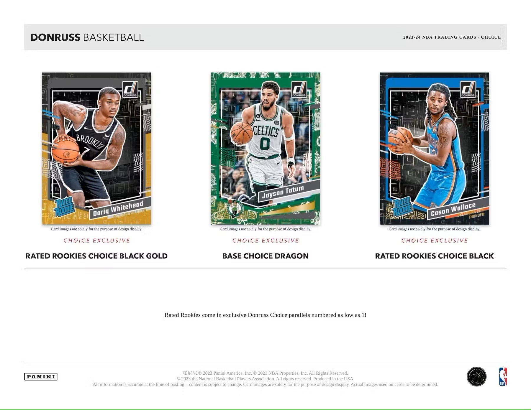 2023/24 Panini Donruss Basketball Choice Box - Columbia Hobby - Sports Card Boxes - Toploaders - Card Savers