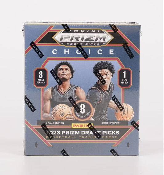 2023/24 Panini Prizm Draft Picks Basketball Choice Box - Columbia Hobby - Sports Card Boxes - Toploaders - Card Savers