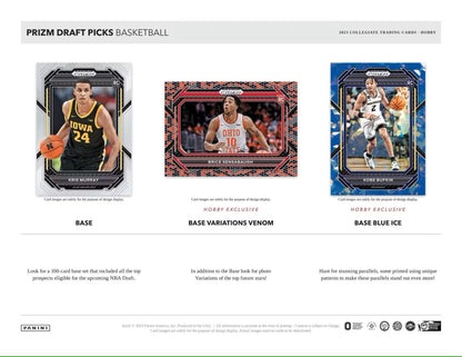 2023/24 Panini Prizm Draft Picks Basketball Hobby Box - Columbia Hobby - Sports Card Boxes - Toploaders - Card Savers