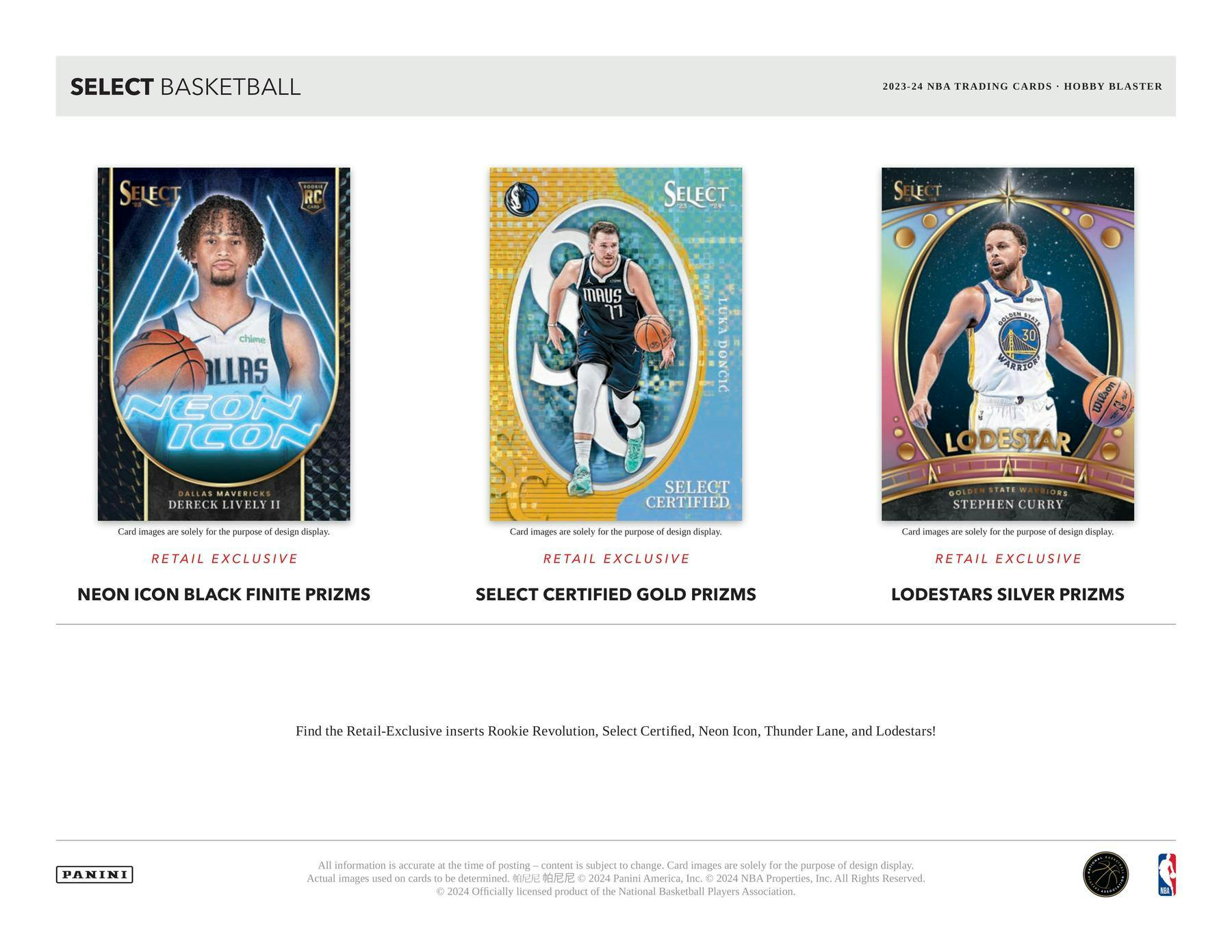 2023/24 Panini Select Basketball 6 - Pack Hobby Blaster Box (Green Prizms) - Columbia Hobby - Sports Card Boxes - Toploaders - Card Savers