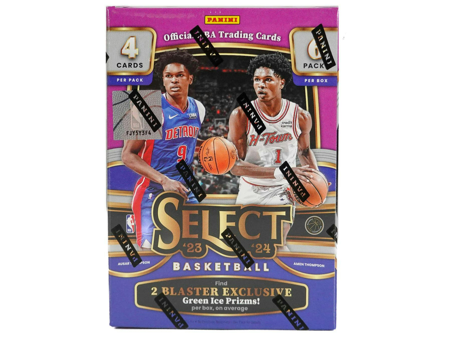 2023/24 Panini Select Basketball 6 - Pack Hobby Blaster Box (Green Prizms) - Columbia Hobby - Sports Card Boxes - Toploaders - Card Savers