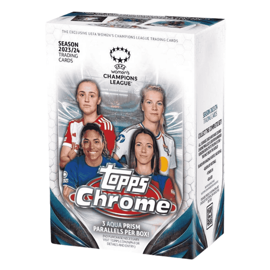 2023/24 Topps Chrome UEFA Women's Champions League Soccer Blaster - Columbia Sports Cards