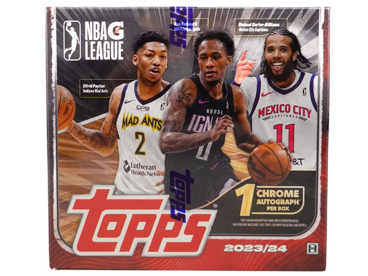 2023/24 Topps G - League Basketball Hobby Box - Columbia Hobby - Sports Card Boxes - Toploaders - Card Savers