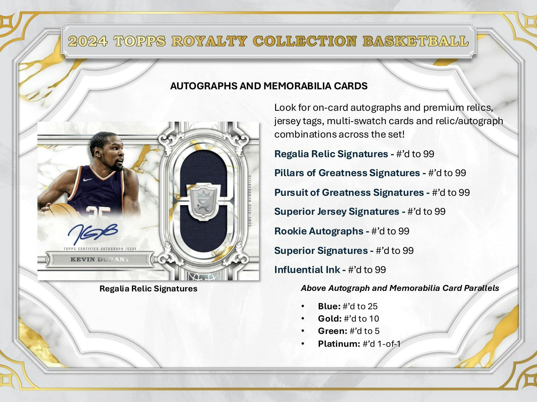 2023/24 Topps Royalty Basketball Hobby Box | Columbia Sports Cards - Columbia Hobby - Sports Card Boxes - Toploaders - Card Savers