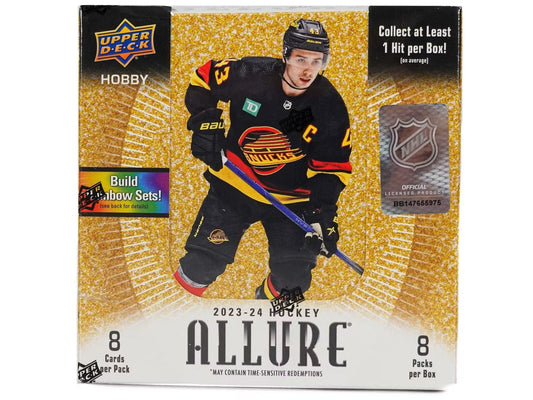 2023/24 Upper Deck Allure Hockey Hobby Box | Columbia Sports Cards - Columbia Hobby - Sports Card Boxes - Toploaders - Card Savers