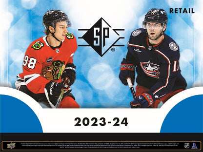 2023/24 Upper Deck SP Hockey 8 - Pack Blaster Box - Columbia Hobby - Sports Card Boxes - Toploaders - Card Savers