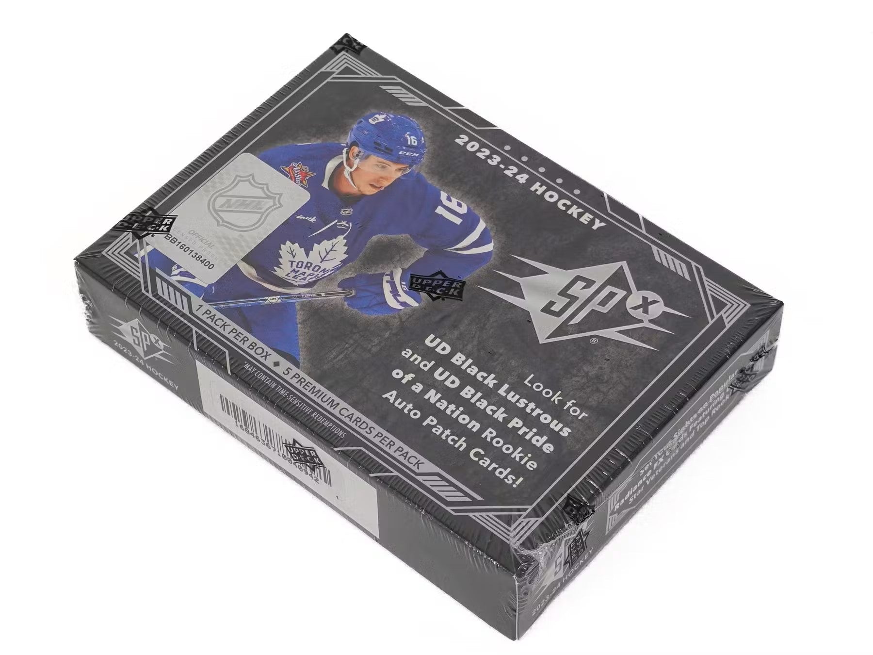2023/24 Upper Deck SPx Hockey Hobby Box - Columbia Hobby - Sports Card Boxes - Toploaders - Card Savers