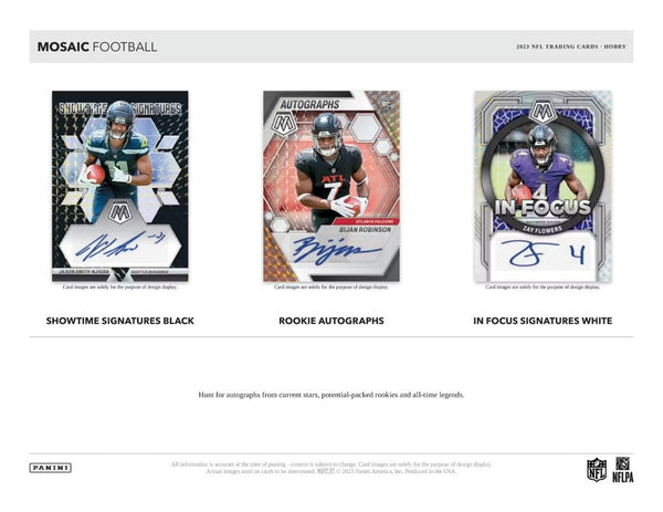 2023 Panini Mosaic Football Hobby Box